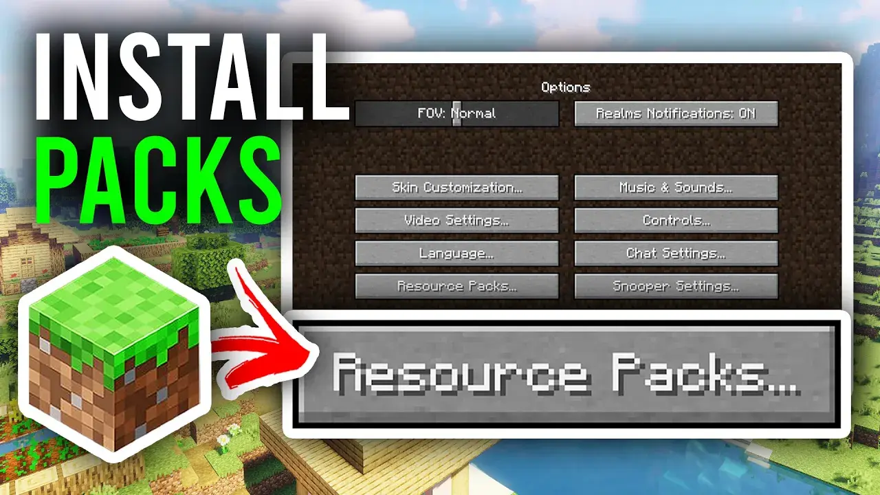 Installing Texture Packs in Minecraft